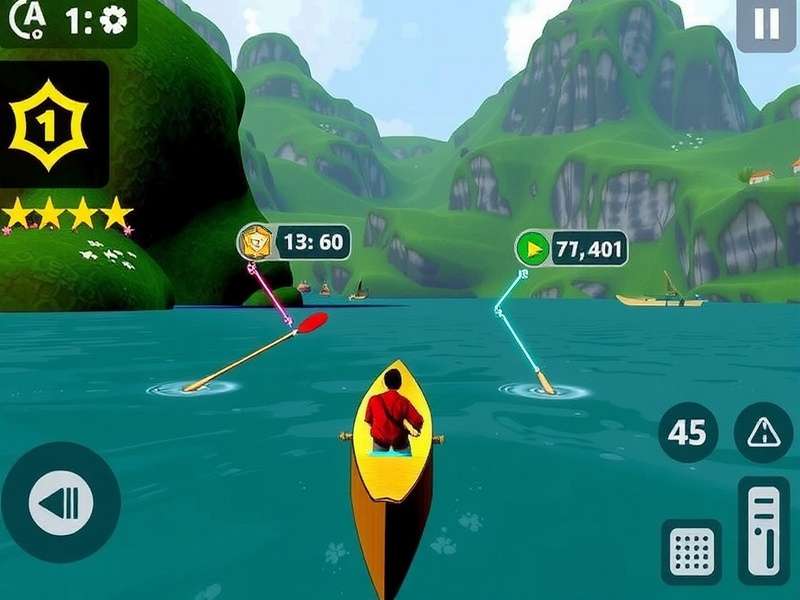 Paddle Victor India in Action Paddle Victor India Gameplay